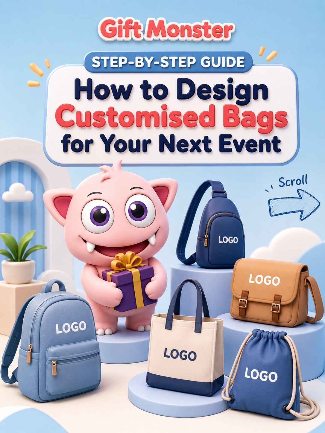 Gift Monster social media post